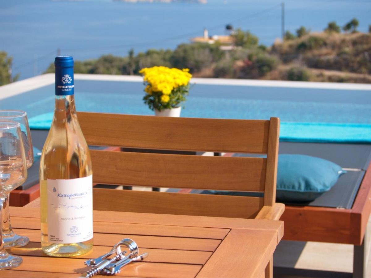 Villa Nikos Megala Chorafia Crete Aptera Zewnętrze zdjęcie